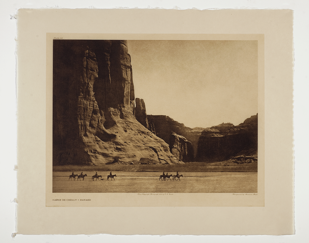 Cañon De Chelly - Mountain Hawk - Edward Curtis Prints